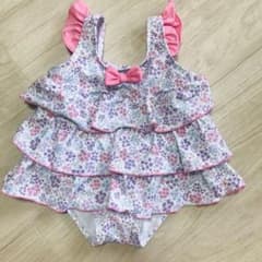 ワンピース水着　女の子　ベビー　90のサムネイル