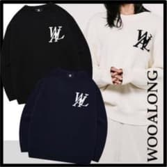 【即購入・即日発送】 wooalong ニット ブラックのサムネイル