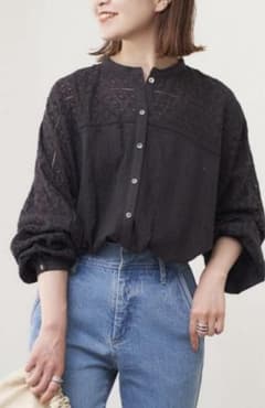 Spick & Span プロイダーレースドルマンブラウスのサムネイル