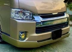 ハイエース200系 フロントバンパー➕ハーフスポイラーのサムネイル
