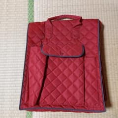 t*i様 赤いキルティング和装バッグのサムネイル