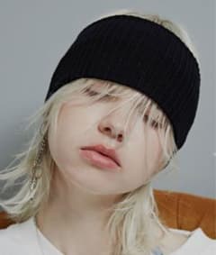 AIVER アイバー　ヘアバンド　ブラックのサムネイル