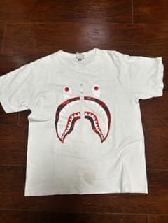 A BATHING APE SHARK Tシャツ ホワイト SWAGのサムネイル