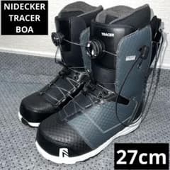 数回使用 27cm NIDECKER TRACER BOA スノーボードブーツ 数回使用 27cm NIDECKER TRACER BOA スノーボードブーツ - メルカリ