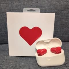heartbuds正規品ハートイヤホン☆ワイヤレス☆レッド赤色ソフトバンクのサムネイル