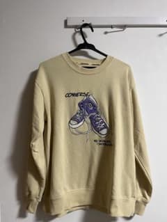 CONVERSE スウェット トレーナー ベージュ Mのサムネイル