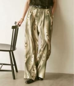 soerte marble pattern wide slacksのサムネイル