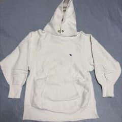 Champion REVERSE WEAVE パーカー ホワイト Mのサムネイル