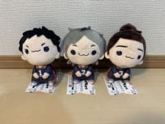 最安値 ハイキュー もちぴこぬいぐるみ⑤ 菅原 澤村 東峰 全3種セット