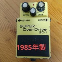 BOSS SUPER Over Drive SD-1 1985年購入 ジャンク品 - メルカリ