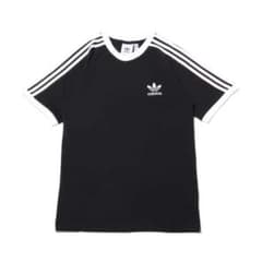 adidas originals 3 STRIPES TEE ブラックのサムネイル