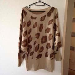 1000円★美品★ヒョウ柄★ワンピースのサムネイル