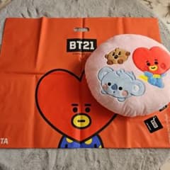 최종 가격 인하 BT21 쿠션 SHOOKY TATA KOYA