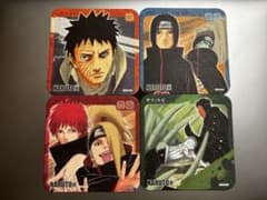 「NARUTO展-ナルト展- アートコースター」暁セットセット　レアのサムネイル