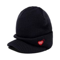 HUMAN MADE OSLO CAPニットキャップ　ヒューマンメイド　ネイビー HUMAN MADE OSLO CAPニットキャップ ヒューマンメイド ネイビー - メルカリ