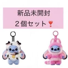 ◾️新品未開封POPMARTディズニースティッチぬいぐるみペンダント６個セット ◾️新品未開封POPMARTディズニースティッチぬいぐるみペンダント2個