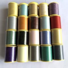 642 シャッペスパンミシン糸　薄地用90番　全20個　昭和レトロのサムネイル