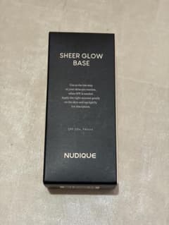 新品未開封★NUDIQUE SHEER GLOW BASE 化粧下地 35mlのサムネイル