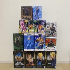 最新、人気、ジャンプ系プライズフィギュア14体まとめ売り