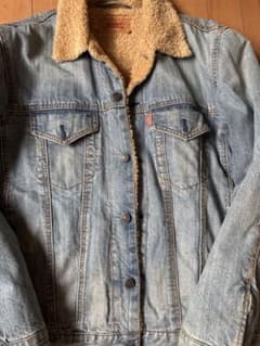 Levi's ボア襟 デニムジャケットのサムネイル