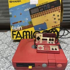 SHARP AN-500R ツインファミコン twin FAMICOM レッドのサムネイル