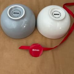 廃盤 イッタラ ティーマティーミ パールグレー ターコイズ ライスボウル イッタラ iittala ボウル 0.33L ティーマ ティーミ ライスボウル