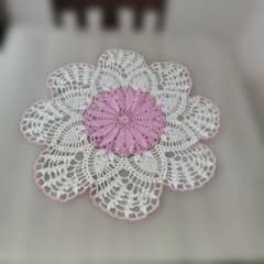 ハンドメイド かぎ針編み ドイリー マットのサムネイル