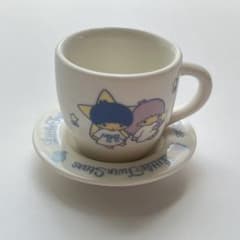 キキララ リトルツインスターズ ミニチュア陶器カップ＆ソーサー 新品