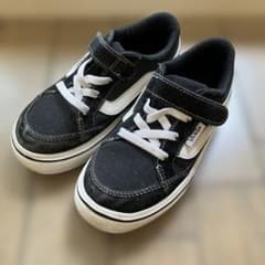 Vans ブラック/ホワイト スニーカー　18センチのサムネイル