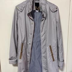 DOUBLE STANDARD CLOTHING グレー トレンチコートのサムネイル