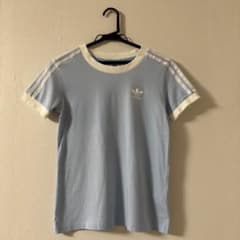 adidas オリジナルス 半袖Tシャツ ライトブルーのサムネイル
