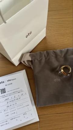 ete ウォーターマーク ゴールド クリア - メルカリ