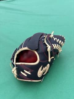 リ*ウ様 ジームス グローブ 軟式グローブ 野球 ネイビー 美品 G・W特別 