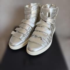 Dior Homme 08AW ベルクロスニーカー シルバー 42 - メルカリ