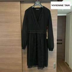 ☆新品タグ付 VIVIENNE TAM ヴィヴィアンタム レースワンピース『1