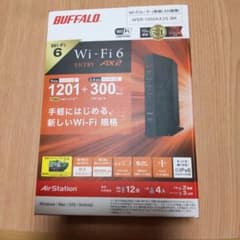 BUFFALO Wi-Fi6 WSR-1500AX2S-BKのサムネイル