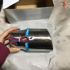 マフラーカッター LED 青 未使用のサムネイル