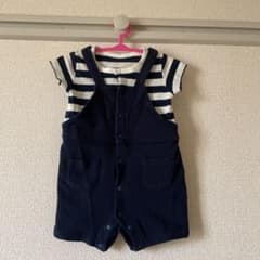 ユニクロ　サロペット風ロンパース　　60のサムネイル