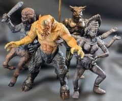 サイクロプス・カーリ他 ハリーハウゼン（エクスプラス）ソフビフィギュア４体セット サイクロプス・カーリ他 ハリーハウゼン（エクスプラス）ソフビ