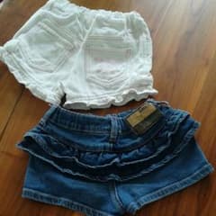 ブリーズ　デニム　ショートパンツ　100のサムネイル