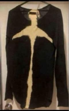 Hyde-style cross-back print cut and sew top (L'Arc-en-Ciel)