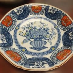 古伊万里様式 花籠文皿セット29cm 古伊万里様式 花籠文皿セット29cm - メルカリ