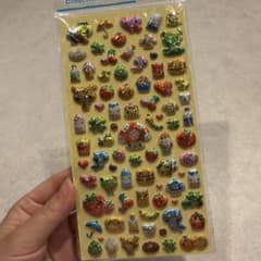 新品未使用 レア 平成当時の ぷくぷくシールのサムネイル