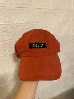 24/7 刺繍 ベースボールキャップ オレンジのサムネイル