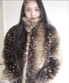 即購可 n.k atelier Bambi Fur Jacket brown - メルカリ