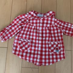えこ様専用　ハローキティ　hutafuta シャツ　80のサムネイル