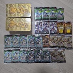 英語版遊戯王OCG 未開封Tin缶ケース 2個 ＆ 英語版未開封パックセット