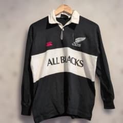 Canterbury ALL BLACKS ラグビー ポロシャツ S - メルカリ