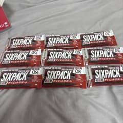 最強ダイエットプロテインバー9個！UHA味覚糖 SIXPACK チョコレート味のサムネイル
