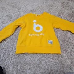 biima sports トレーナー　黄色　110cmのサムネイル